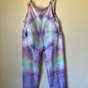 CUSTOM 3XL Handmade Rainbow Jumpsuit!